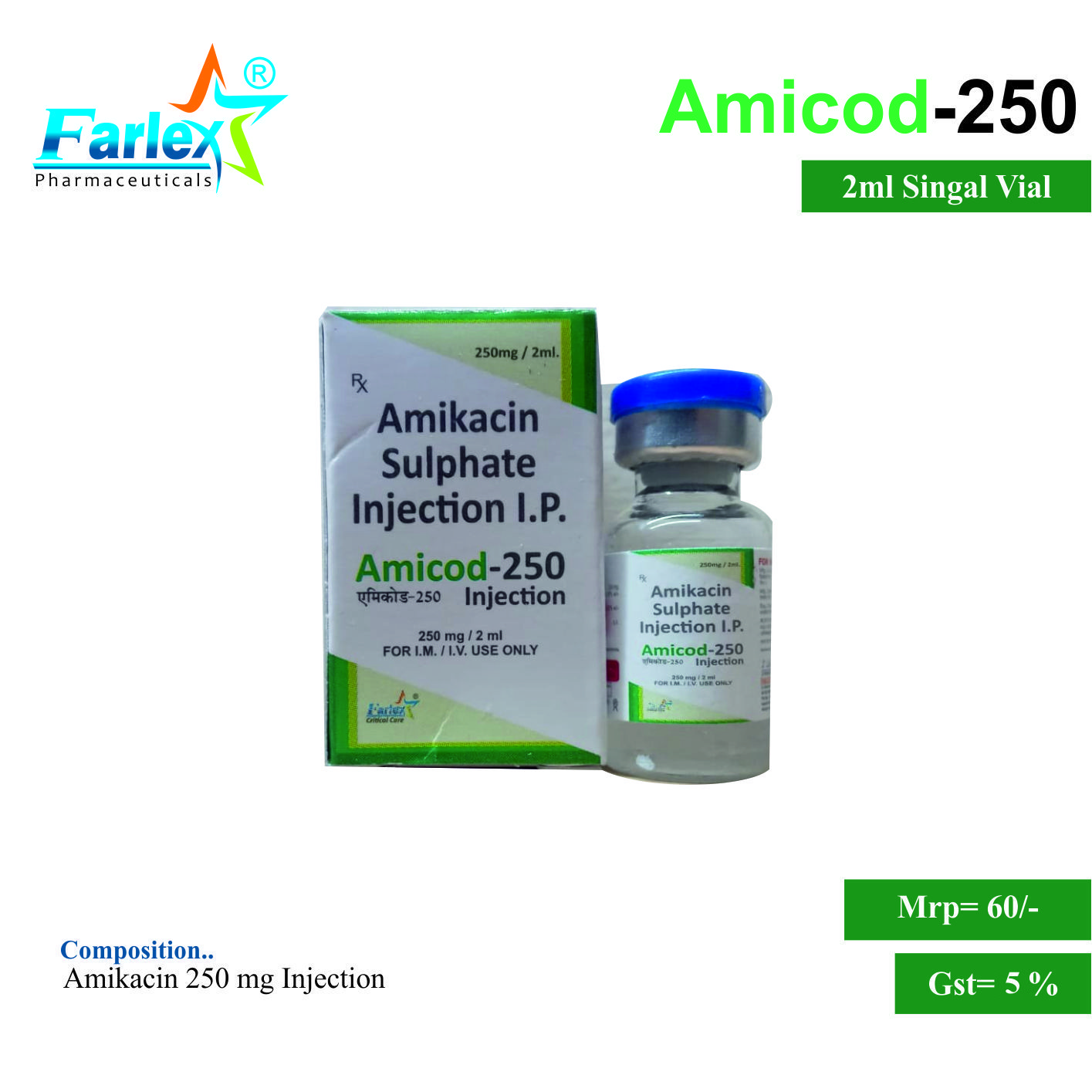 Amicod 250