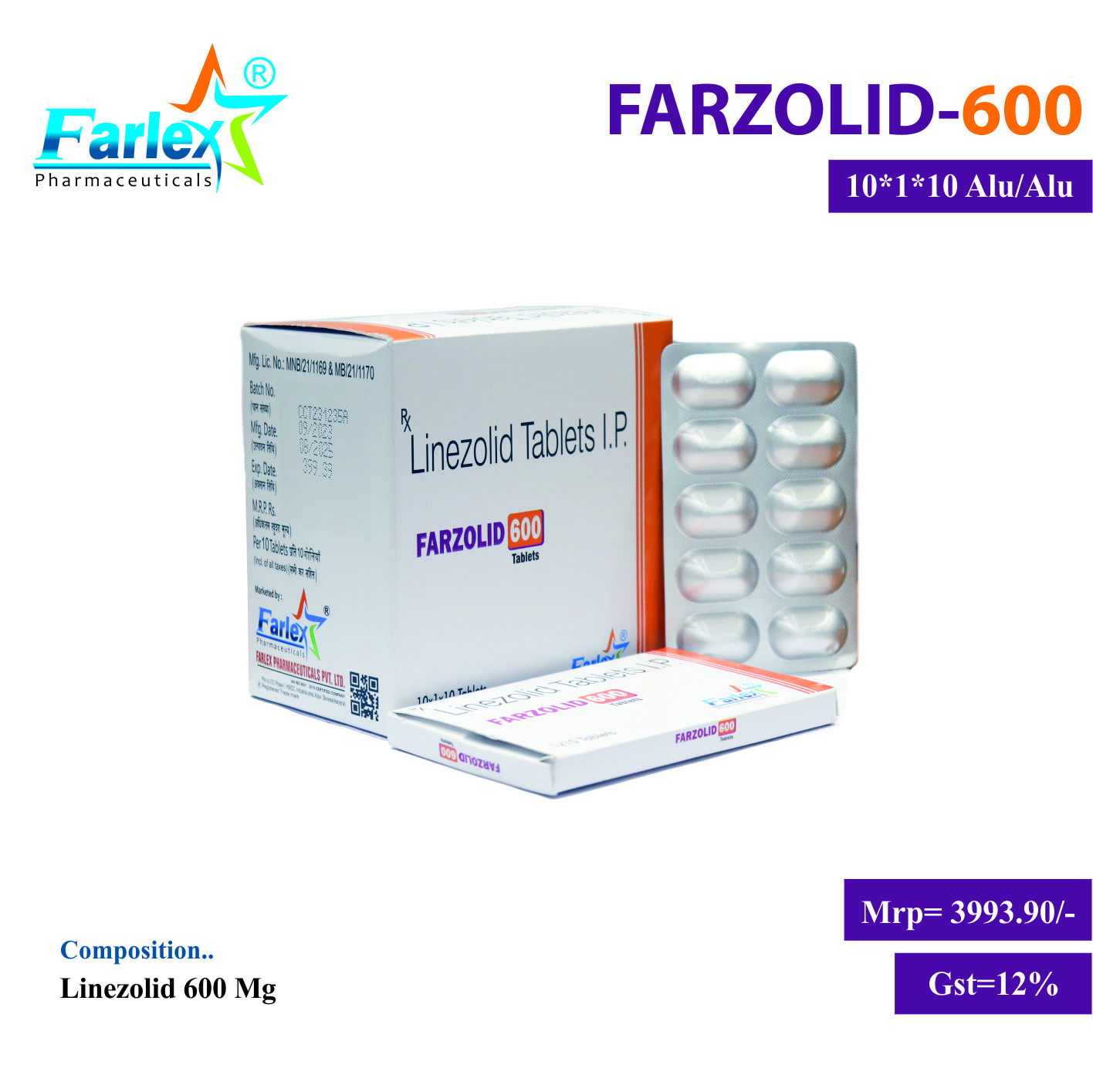 FARZOLID-600