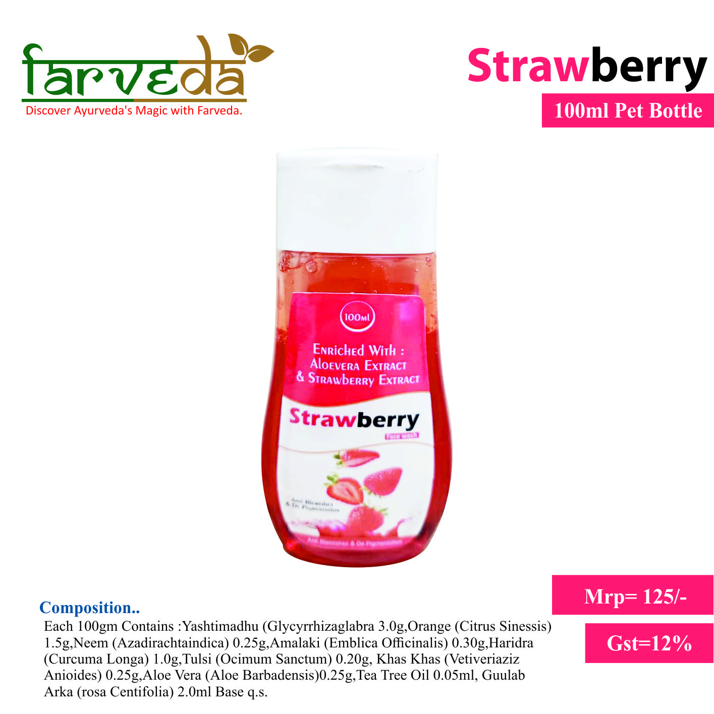 Strawberry Face Wash