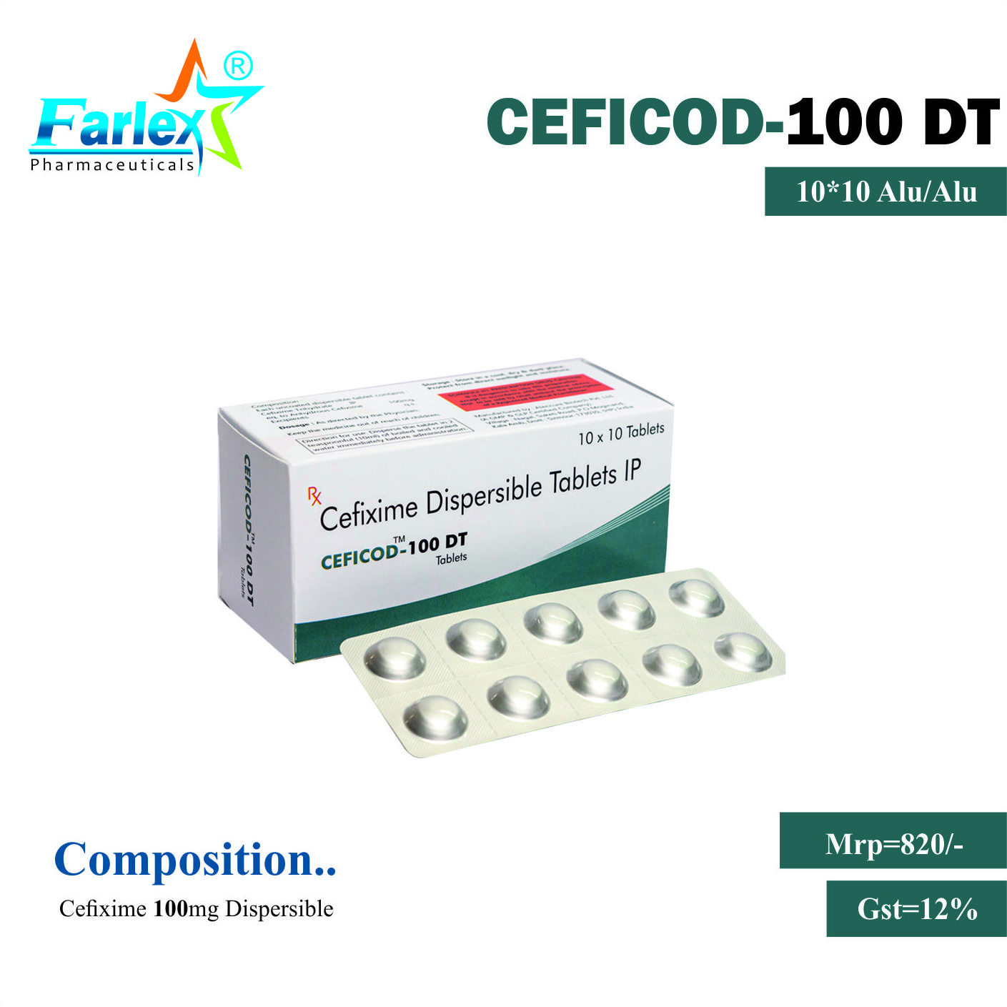 CEFICOD-100 DT