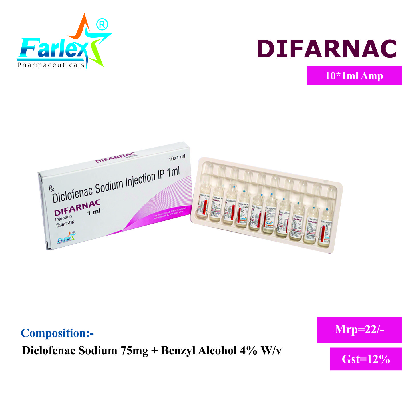 DIFARNAC Injection