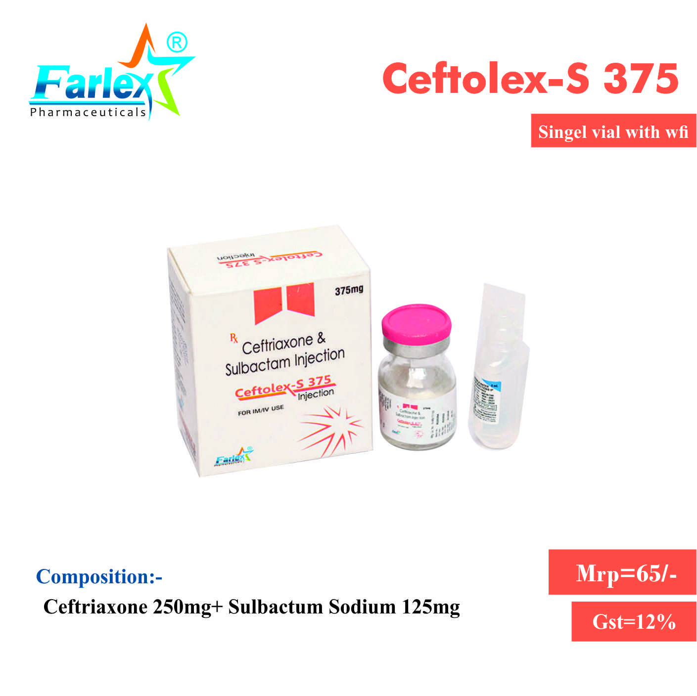 CEFTOLEX-S 375