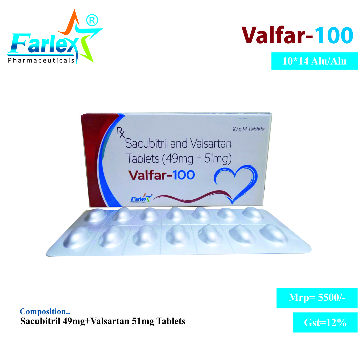 VALFAR 100 MG