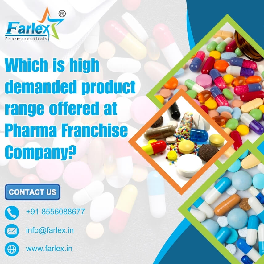 citriclabs | Which is high demanded product range offered at Pharma Franchise Company?