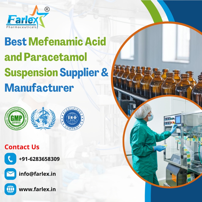 citriclabs | Best Mefenamic Acid and Paracetamol Suspension Supplier & Manufacturer